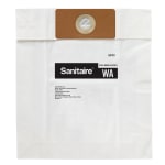 Sanitaire WA Premium Paper Vacuum Bags, 28-Quart, White, Pack Of 3 Bags