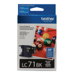 Brother LC71 Black Ink Cartridge, LC71BK