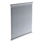 Azar Displays Snap-Frame Steel Vertical/Horizontal Sign Holders, 11in x 17in, Silver, Pack Of 10 Holders