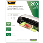 Fellowes Laminating Pouches, Letter, 5 mil, 11 1/2in x 9in, Clear, Pack Of 200