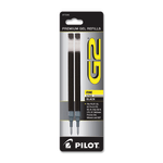 Pilot G2 Gel Refill, Fine Point, 0.7mm, Black Ink, Pack of 2 Refills