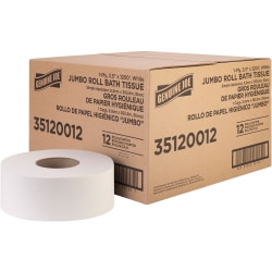 Medline Green Tree Basics Standard 2-Ply Toilet Paper, 100% Recycled, 500 Sheets Per Roll, Pack Of 96 Rolls