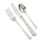 Walco Sonnet Stainless Steel Dinner Forks, 7-5/8in, Silver, Pack Of 24 Forks