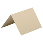 JAM Paper Strathmore Fold-Over Cards, 4 Bar, 3 1/2in x 4 7/8in, Ivory, Pack Of 25