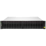 HPE MSA 2062 10GbE iSCSI SFF Storage - 24 x HDD Supported - 0 x HDD Installed - 24 x SSD Supported - 2 x SSD Installed - 3.84 TB Total Installed SSD Capacity - 2 x 12Gb/s SAS Controller - 24 x Total Bays