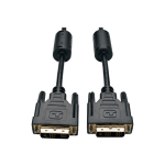 Tripp Lite 18in DVI Single Link Digital TMDS Monitor Cable DVI-D M/M 18in - 1.50ft DVI Video Cable for Video Device, Monitor, Projector, TV - First End: 1 x DVI-D