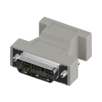 UNC Group - Adapter - DVI-A (M) to HD-15 (VGA) (F) - thumbscrews