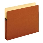 Pendaflex Redrope Expanding File Pockets, 1 3/4in Expansion, Letter Size, Brown, Box Of 25 File Pockets