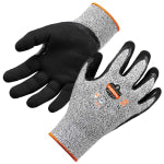 Ergodyne ProFlex 7031 Polyethylene Nitrile-Coated Gloves, Small, Gray