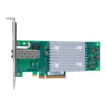 HPE StoreFabric SN1600Q 32Gb Single Port - Host bus adapter - PCIe 3.0 x8 low profile - 32Gb Fibre Channel x 1 - for Apollo 4200 Gen10; ProLiant DL325 Gen10, XL170r Gen10, XL190r Gen10, XL270d Gen10