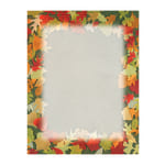 Great Papers! Holiday-Themed Letterhead Paper, 8 1/2in x 11in, Translucent Leaves, Pack Of 80 Sheets