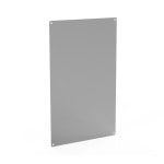 Azar Displays Metal Magnetic Board Panels For Pegboards/Wall Mount, 18-3/4in x 12-3/4in, Silver, Pack Of 2 Panels