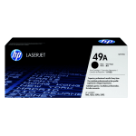 HP 49A Black Toner Cartridge, Q5949A