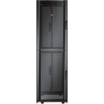 APC Electric Rack Cabinet - 42U Rack Height x 19in Rack Width - Floor Standing - Black - 2254.73 lb Dynamic/Rolling Weight Capacity - 3006.31 lb Static/Stationary Weight Capacity