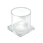 Azar Displays Acrylic Deluxe Single Cup Holder, 4-1/2inH x 4-3/8inW x 4-3/8inD, Clear