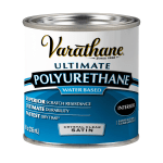 Varathane Ultimate Water-Based Polyurethane, 8 Oz, Crystal Clear Satin, Pack Of 4 Cans