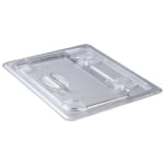 Cambro Camwear 1/2 Food Pan Flip Lids, Clear, Set Of 6 Lids