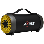 Axess Bluetooth Media Speaker With Equalizer, Yellow