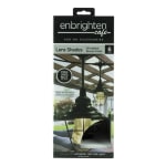 Enbrighten Cafe Light Shades, Bronze, Pack Of 6 Shades