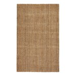 Anji Mountain Andes Jute Rug, 2-1/2ft x 6ft, Tan