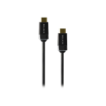 Belkin High Speed HDMI Audio/Video Cable with Ethernet - 16.40 ft HDMI A/V Cable for Audio/Video Device, HDTV - First End: HDMI 1.4 Digital Audio/Video - Male - Second End: HDMI 1.4 Digital Audio/Video - Male - 15 Gbit/s