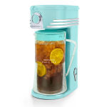 Nostalgia NCIT3PLSAQ Ice Tea & Coffee Maker, Aqua