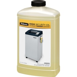 Fellowes High-Security Shredder Oil, 32 Oz