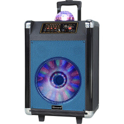 Supersonic 30 W RMS Portable Bluetooth Speaker System , Blue