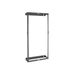 Tripp Lite 8U 12U 22U 2 Post Open Frame Rack Server Cabinet Expandable - Rack open frame - 2-post - black - 19in