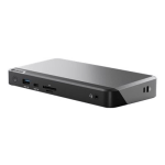 ALOGIC DX3 - Docking station - USB-C - 3 x DP - 1GbE - 135 Watt