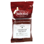 PapaNicholas Coffee French Roast Coffee Packets, 2.5 oz, Pack Of 18