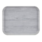 Cambro Rectangular Decor Series Camtrays, 7/8in x 14-1/16in, Stone Gray, Set Of 12 Trays