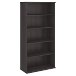 Bush Business Furniture Studio C 73inH 5-Shelf Bookcase, Storm Gray, Standard Delivery