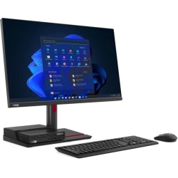 Lenovo ThinkCentre TIO Flex 24i 24in Class Full HD LCD Monitor - 16:9 - Black - 23.8in Viewable - In-plane Switching (IPS) Technology - 1920 x 1080 - 16.7 Million Colors - 250 Nit - 4 ms - 60 Hz Refresh Rate - HDMI - VGA - DisplayPort - USB Hub