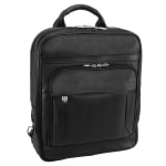 McKleinUSA Wicker Park Detachable-Wheeled 3-Way Backpack With 15.6in Laptop Pocket, Black