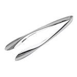 Hoffman Browne Stainless Steel Utility Tongs, 14in, Silver, Pack Of 48 Tongs