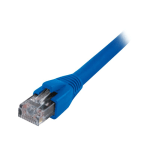 Comprehensive Cat6 Snagless Patch Cable, 7in, Blue