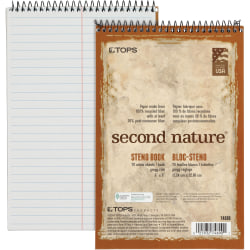 Rite in the Rain All-Weather Stapled Notebook, 4-5/8in x 7in, 48 Pages (24 Sheets), Yellow