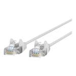 Belkin Cat.6 UTP Patch Network Cable - 1000 ft Category 6 Network Cable for Network Device - First End: 1 x RJ-45 Network - Male - Second End: 1 x RJ-45 Network - Male - Patch Cable - 28 AWG - White