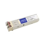 AddOn - SFP (mini-GBIC) transceiver module (equivalent to: Ciena NTK591TH) - GigE - 1000Base-CWDM - LC single-mode - up to 74.6 miles - 1610 nm - TAA Compliant - for Nortel Optical Multiservice Edge 6500