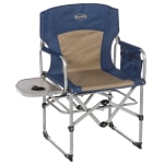 Kamp-Rite Compact Director's Chair, Tan/Blue