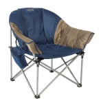 Kamp-Rite Kozy Klub Chair, Tan/Blue