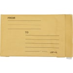 SKILCRAFT Kraft Lightweight Cushioned Mailers, 8 1/2in x 12in, Kraft, Pack Of 100 (AbilityOne 8105-00-117-9869)