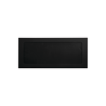 LUX #10 Envelopes, Full-Face Window, Peel & Press Closure, Midnight Black, Pack Of 250