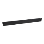 StarTech.com Blanking Panel - 1U - 19in - Tool-less - Steel - Black - TAA Compliant - Blank Rack Panel - Filler Panel