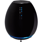 Holmes HEPA-Type Small Room Air Purifier, 112 Sq. Ft. Coverage, 11-3/8in x 9-3/8in, Black