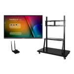 ViewSonic ViewBoard IFP8650-E2 Interactive Flat Panel Education Bundle with Trolley Cart - 86in Diagonal Class LED-backlit LCD display - interactive - with touchscreen (multi touch) - 4K UHD (2160p) 3840 x 2160