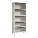 Sauder Larkin Ledge 73inH 5-Shelf Open Bookcase, Glacier Oak