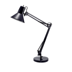 Bostitch Swing Arm LED Desk Lamp, 16-15/16inH, Black