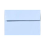 LUX Invitation Envelopes, A7, Peel & Stick Closure, Baby Blue, Pack Of 50